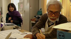 Miyazaki et Sankichi se taquinent en plein storyboard